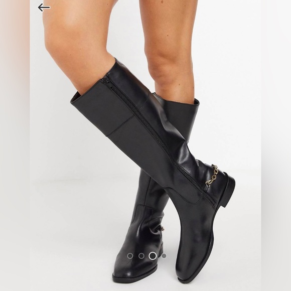ASOS Shoes - Asos Camilla Leather Riding Boots